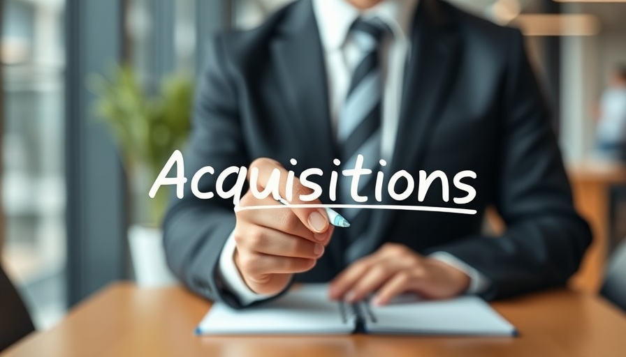Automotive dealership news: acquisitions written by professional in office.