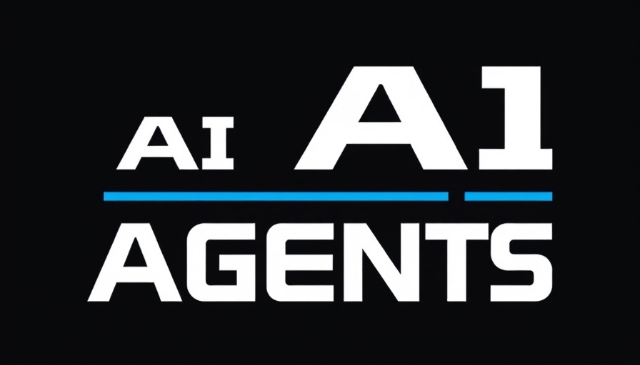 Minimalistic design with AI Super Agents text on black backdrop.
