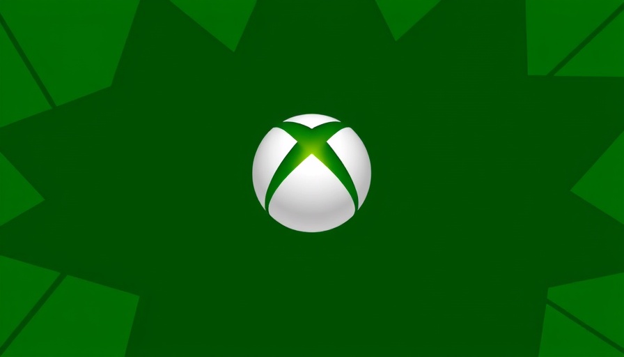 Xbox logo on green abstract background, Xbox External Storage.