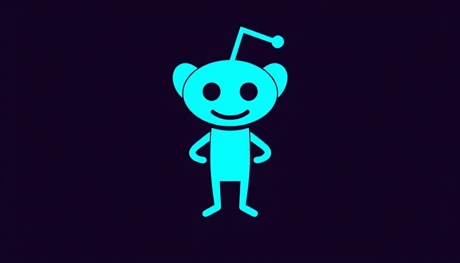 Reddit alien logo on a dark background, minimalistic design related to subreddit ban links.