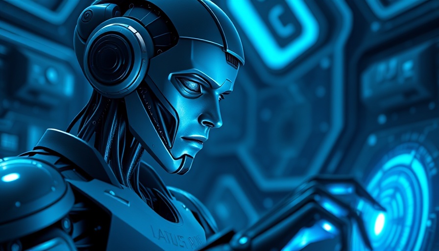 AI robot using interface representing Dataiku Optimizer.