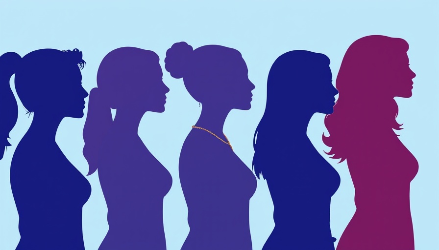 Abstract women's silhouettes symbolizing unity and diversity in healthcare.