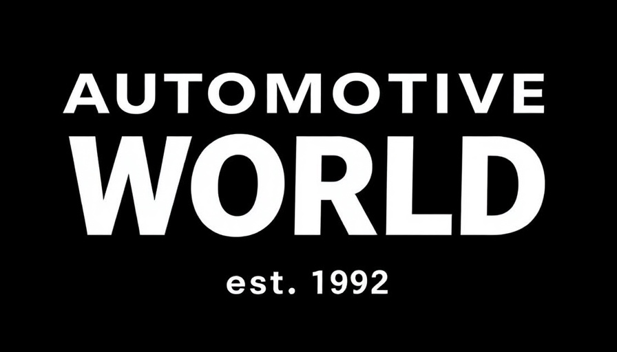 Automotive World logo with bold typography.