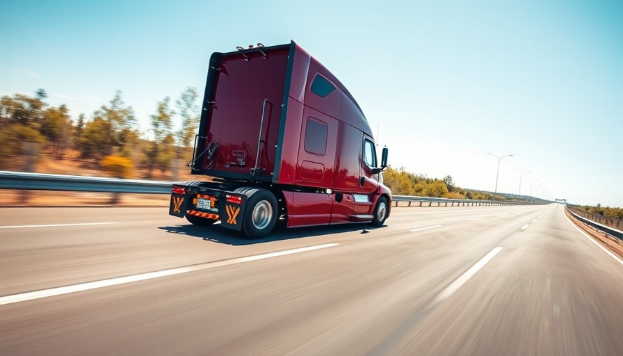 Modern semi-truck on highway illustrating GM Hyundai Rebadging.