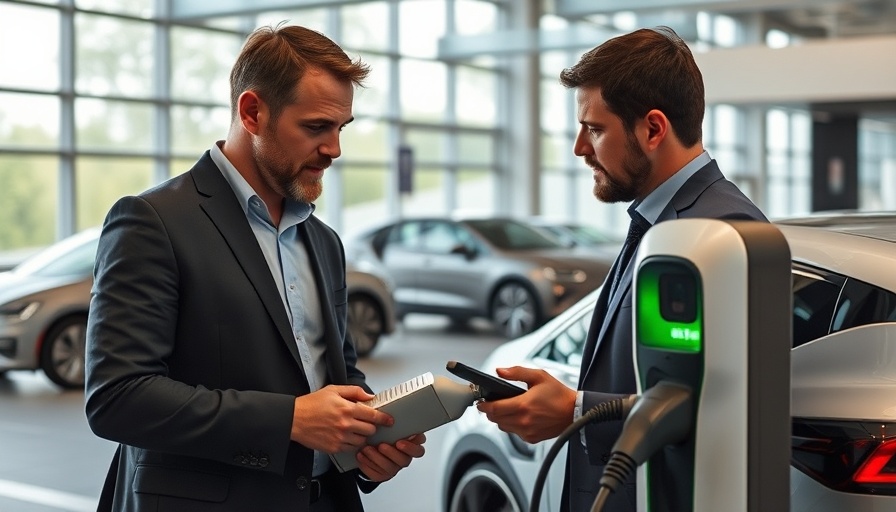 EV Expert Certification discussion in modern car showroom