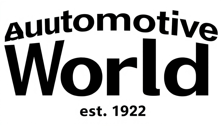 Automotive World est. 1992 logo in bold black text.