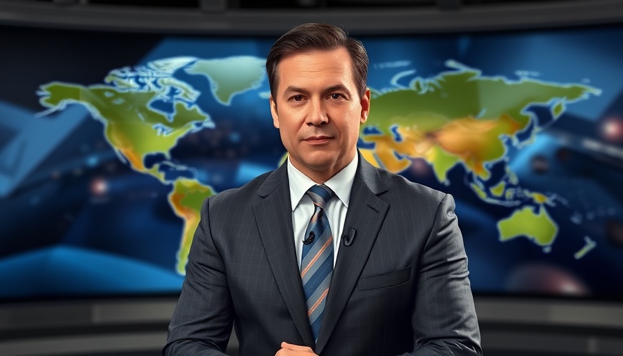 CBS Evening News anchor presenting the broadcast in studio.