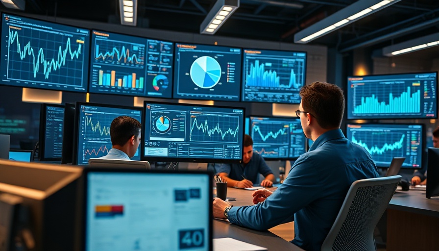Professionals in a modern office ensuring data quality assurance.