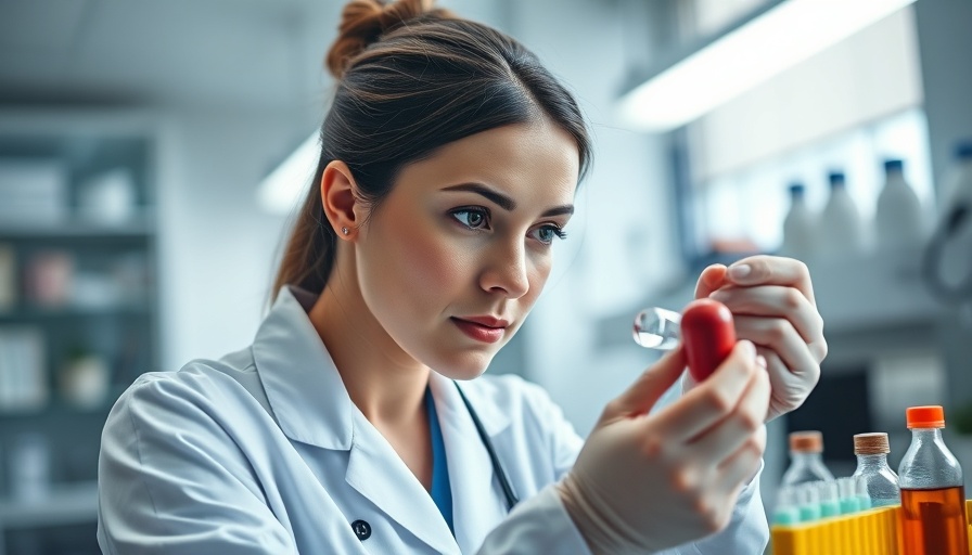 Healthcare professional in clinical setting making medical decision.