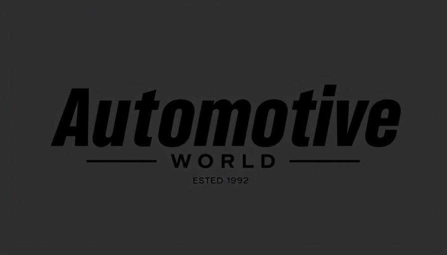Automotive World bold logo, established 1992.