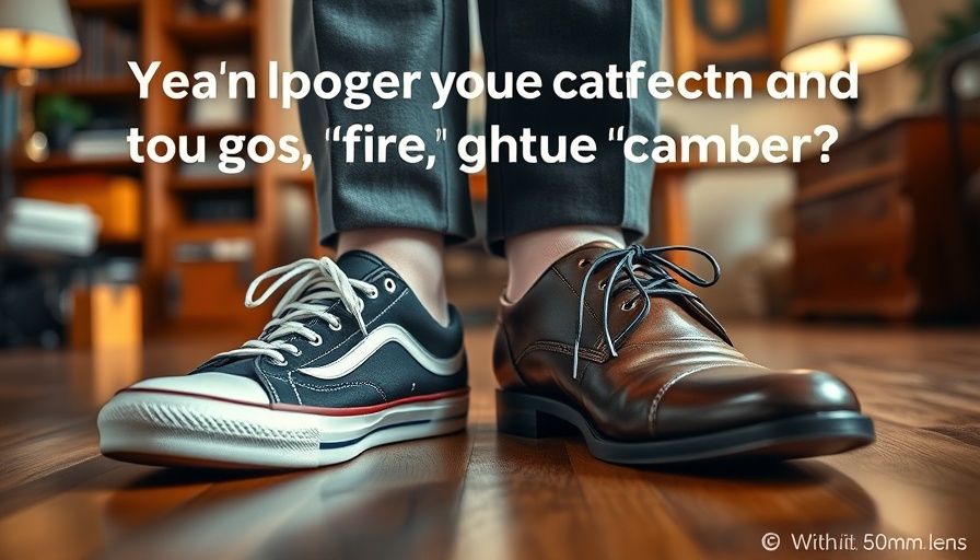 Leadership success concept with shoes symbolizing ambition.
