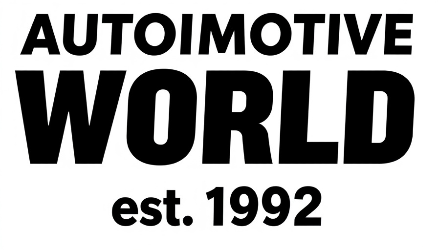 Automotive World logo with est. 1992 in bold text