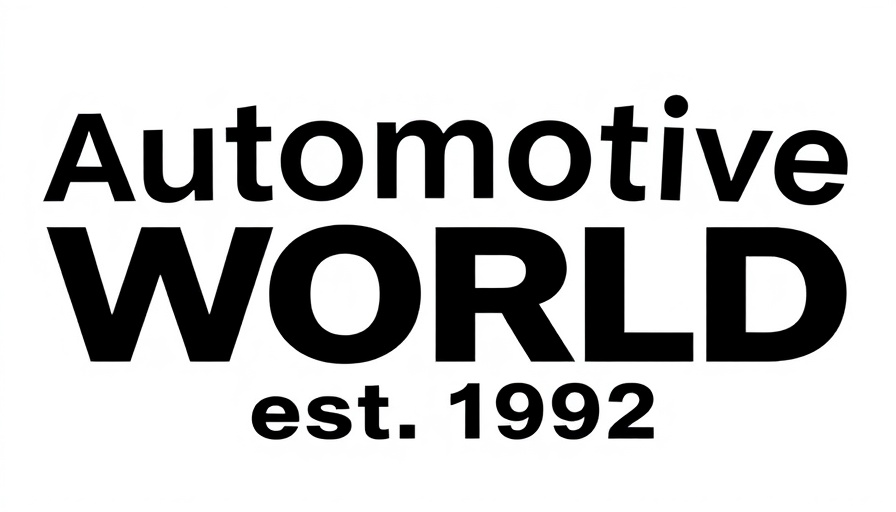 Automotive World logo, bold black text