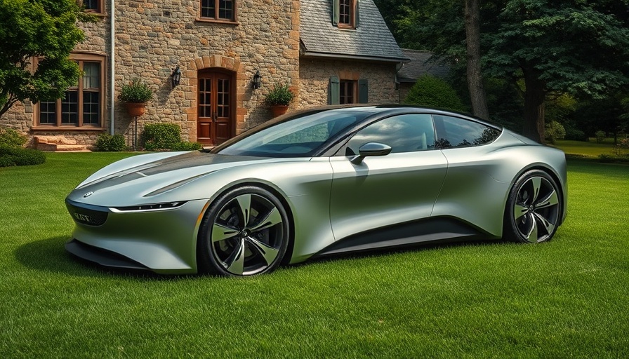 Lucid Gravity car parked in scenic outdoor setting.