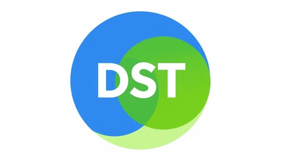 DST Platform logo with overlapping blue and green circles.