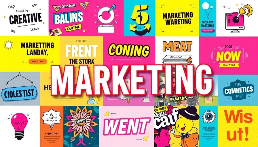 Vibrant experiential marketing collage highlighting event theme.