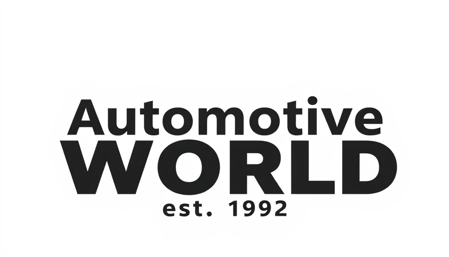 Automotive World est. 1992 logo in bold text.