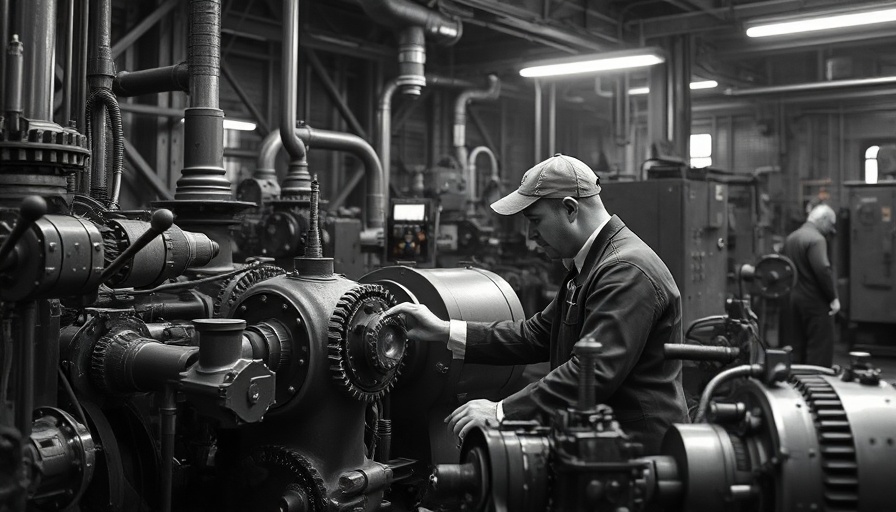 Vintage image depicting early AI technology and diversity in engineering.