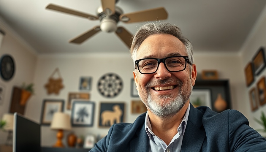 Middle-aged men in a video call discussing AI Integration.