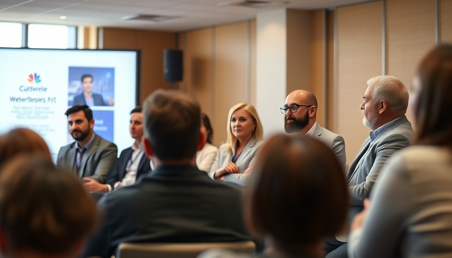 Panel discussion on CPO best practices at a business conference.