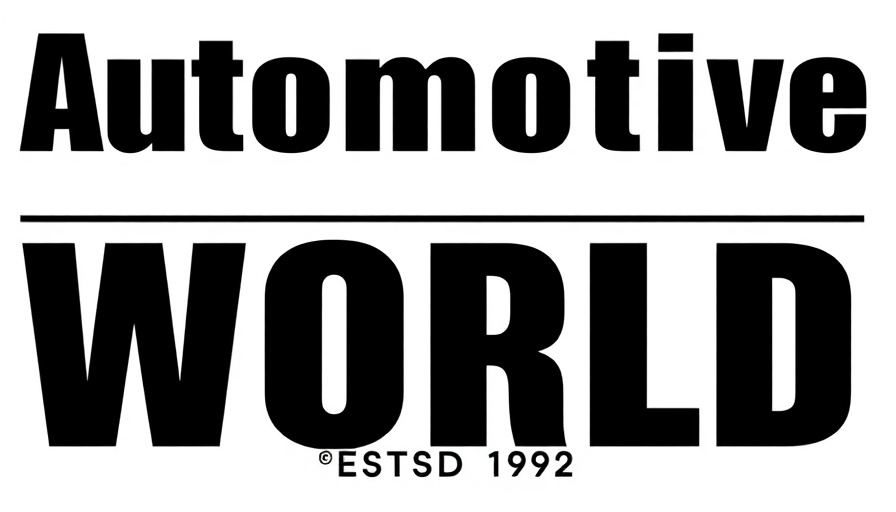 Automotive World logo established 1992.