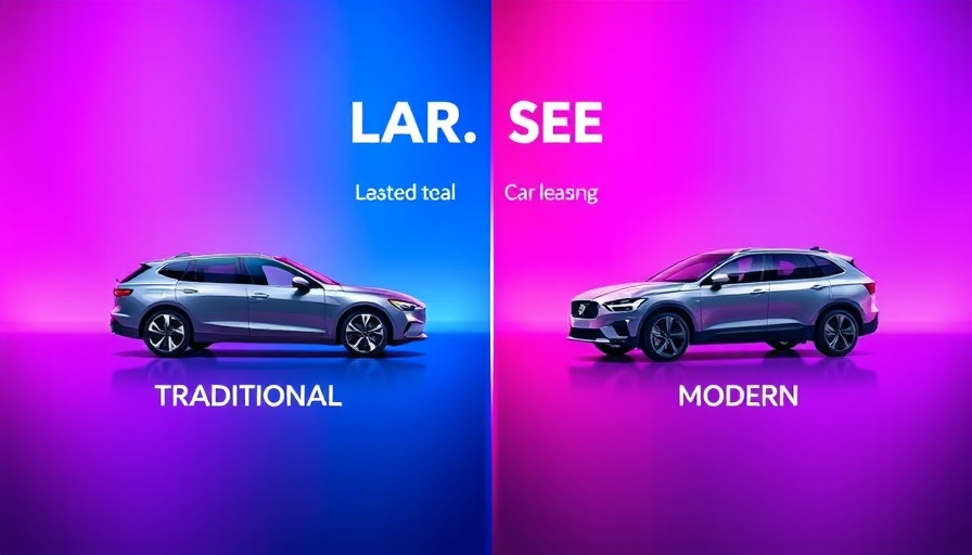 Graphic comparing car leasing options, highlighting FlexCar benefits.