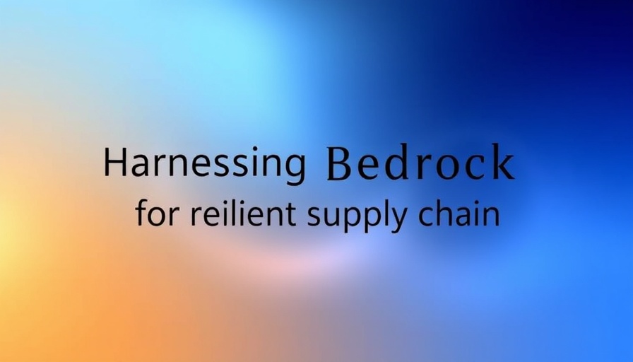 Amazon Bedrock AI blog post cover with blue gradient.