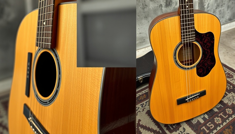 Yamaha TAG3 C Acoustic Guitar in detailed close-up collage.