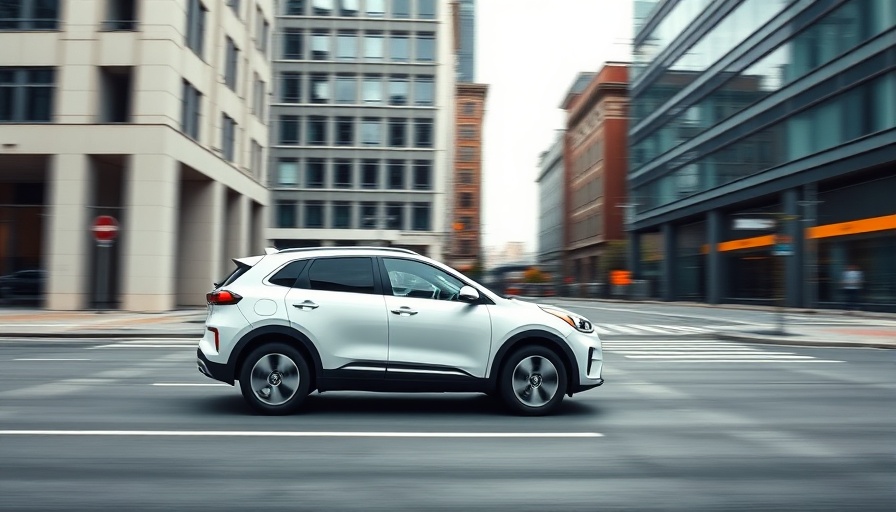 Kia Niro on city street amid recall news