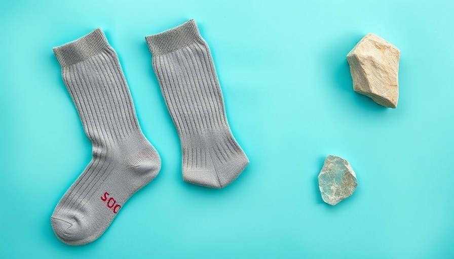 Durable socks and sharpening stone set, Buy It for Life.