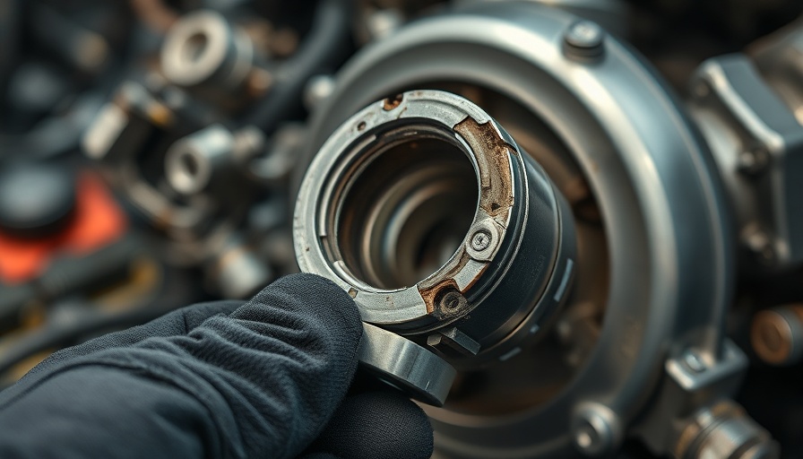 Cadillac Escalade engine failure shown in damaged piston.