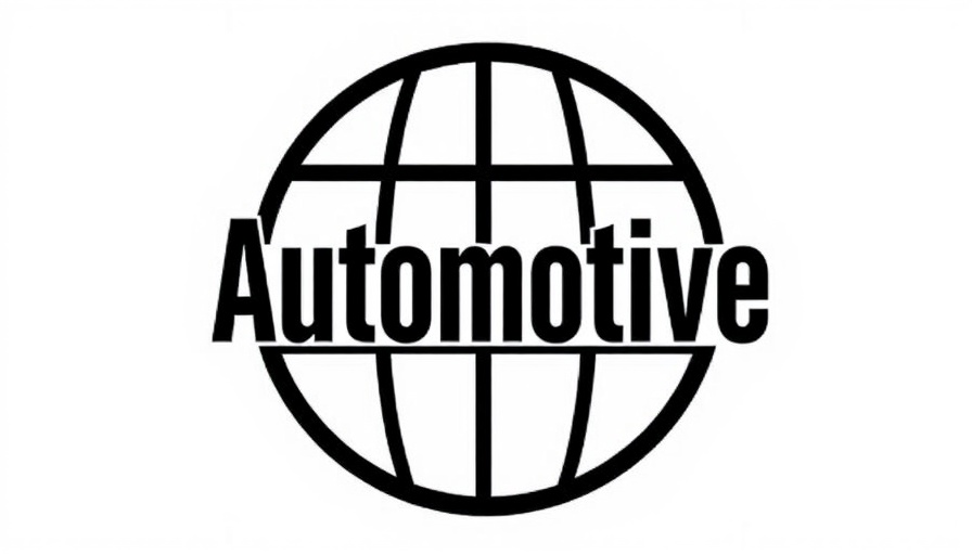 Automotive World logo text design