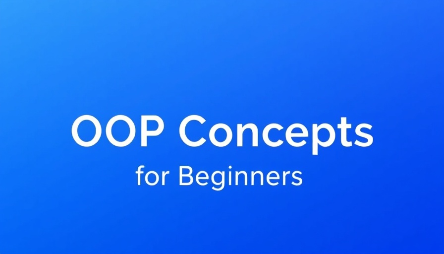 Inheritance in OOP blog graphic with blue gradient background.