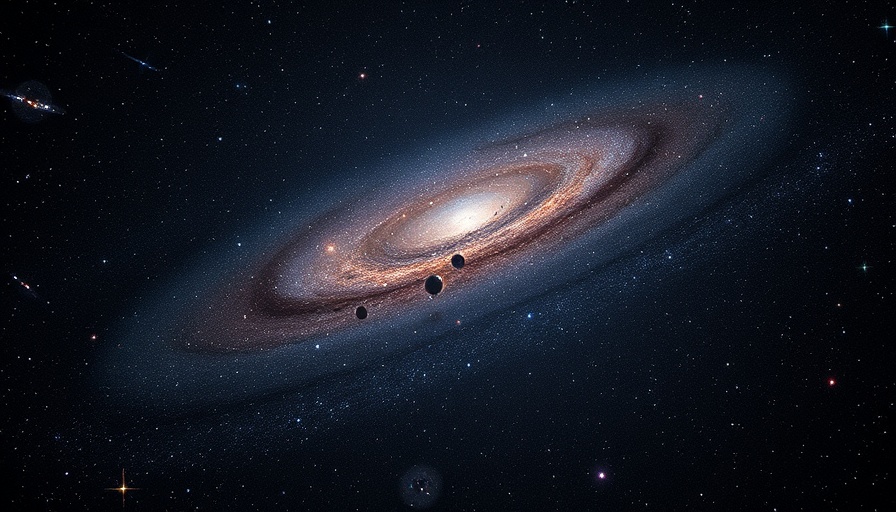 Stunning deep space view with galaxies and stars, Rubin Observatory.