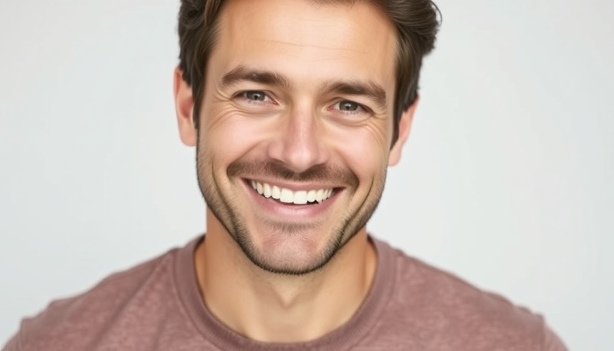 Portrait of a smiling man representing Fairness in AI.