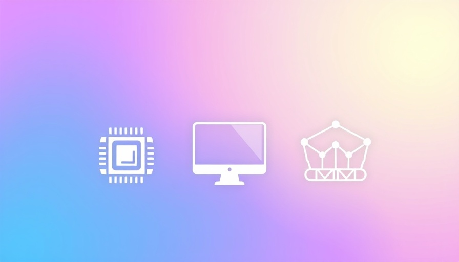 Minimalistic icons representing low-bit quantization concept