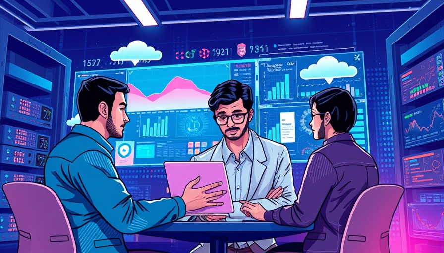 Professionals exploring digital transformation with generative AI.