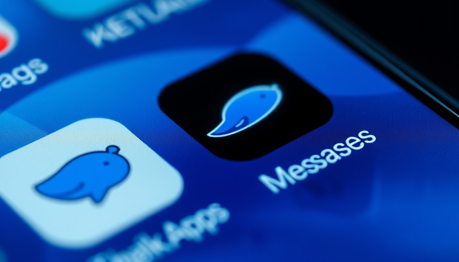 Close-up of smartphone screen with AI chatbot app icon.