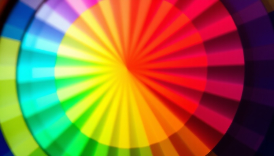 Vibrant color spectrum showcasing diverse hues, Photopea