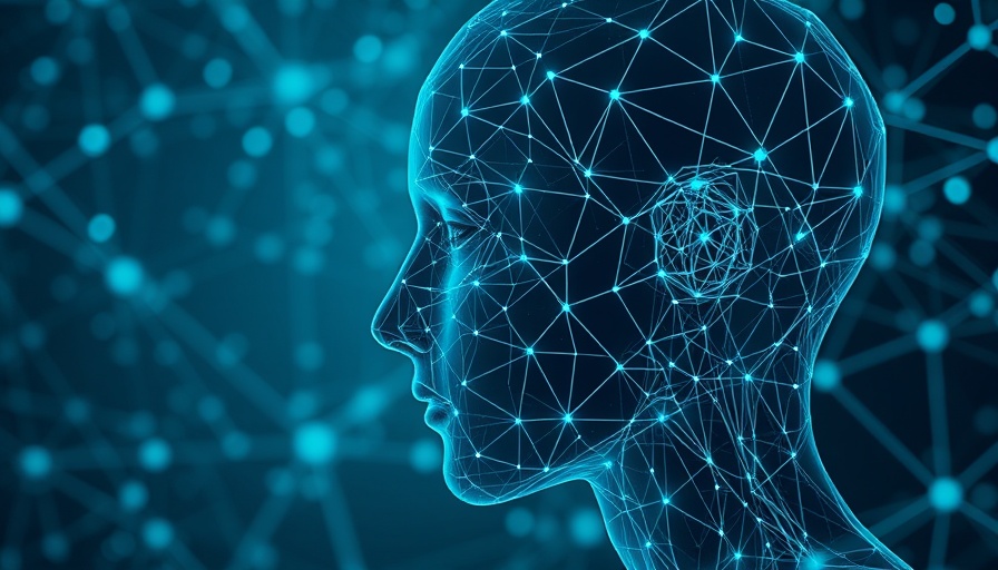 Abstract digital art of neural network connections for AI Safety Report