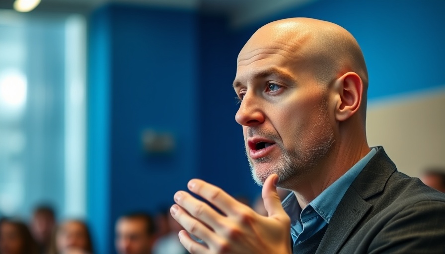 Intellectual speaker discussing innovations at Safe Superintelligence Inc.
