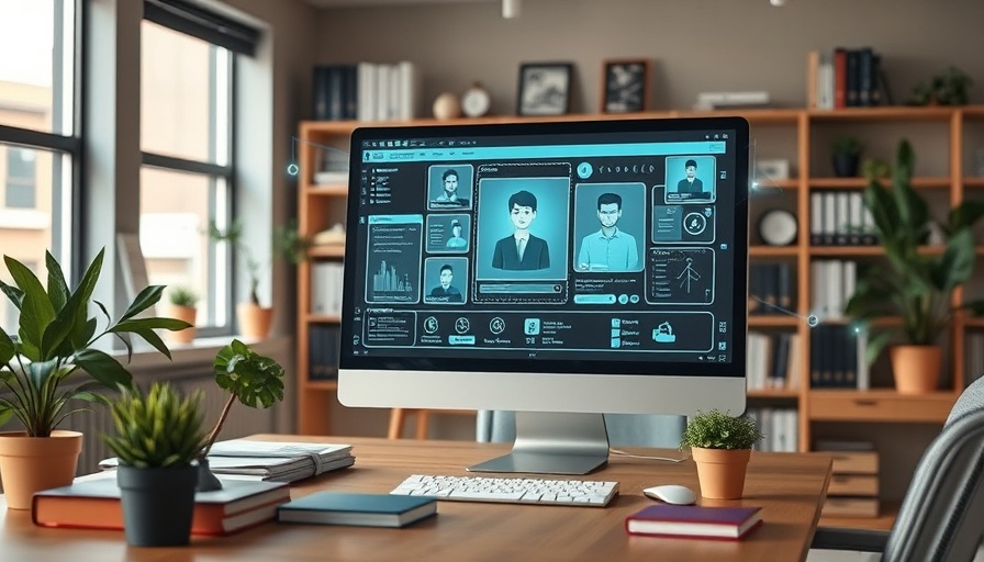 Adaptive LMS with Integrated LLMs in a modern educational workspace.