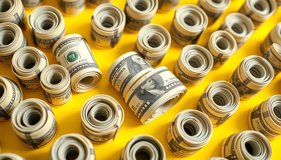 OpenAI Operator side hustles pattern of rolled dollar bills.