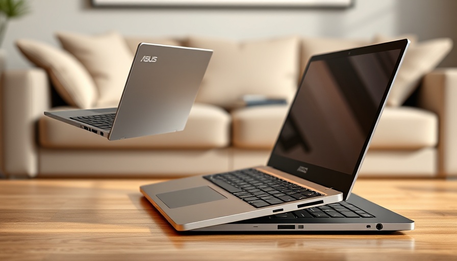 Asus Zenbook A14 Review: Sleek laptop design with close-up angles.