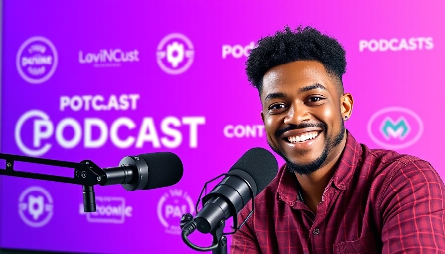 Podcast graphic with Mike Romoff discussing Reddit drives purchase decisions.