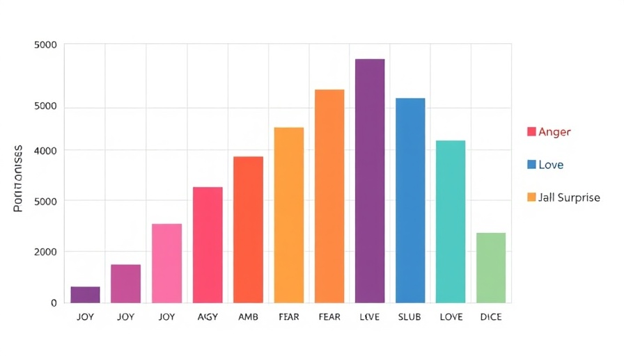 Emotion distribution chart for Fine-Tune DistilBERT classification.