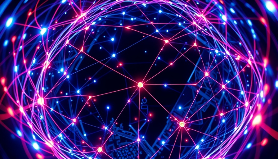 Abstract visualization of intent extraction from UI trajectories.