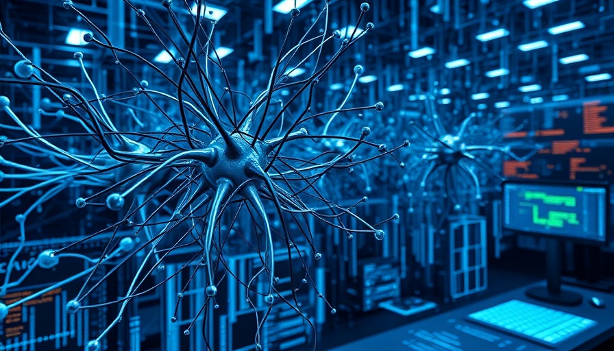 Specification gaming in AI depicted through a neural network visual.
