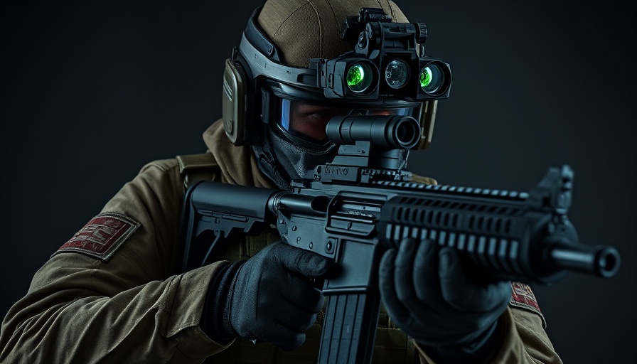 Soldier in tactical gear representing European defense tech startups.