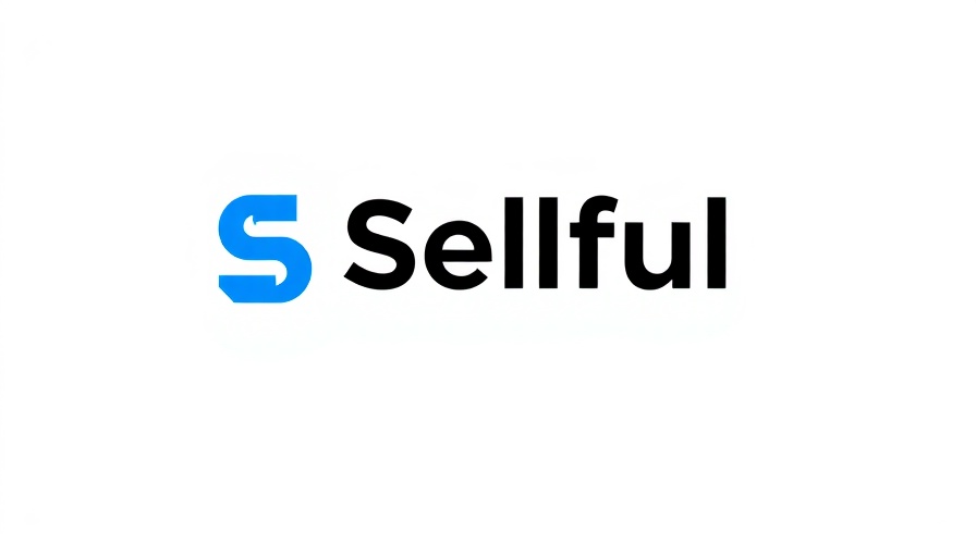 Sellful Business Automation logo design in minimalist style.